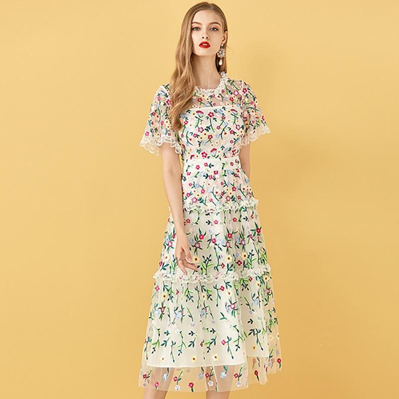 Dream Floral Lace Dress Threads & Bond