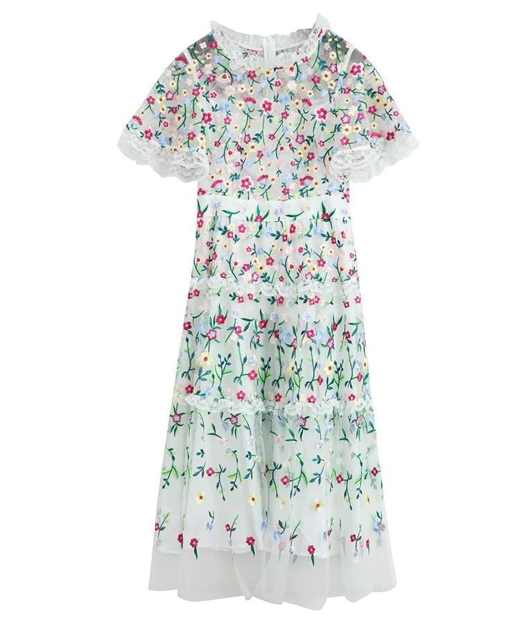Dream Floral Lace Dress Threads & Bond