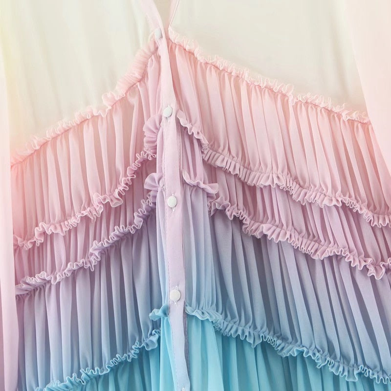 Bohemian Rainbow Colorpop Dress Threads & Bond