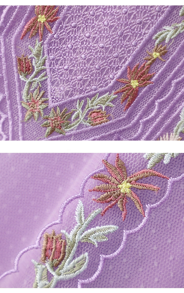 Embroidered Blossom Dress Threads & Bond