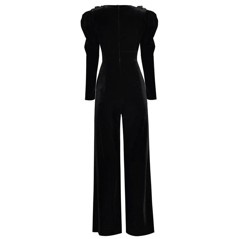 Designer Gold Line Jumpsuit Threads & Bond