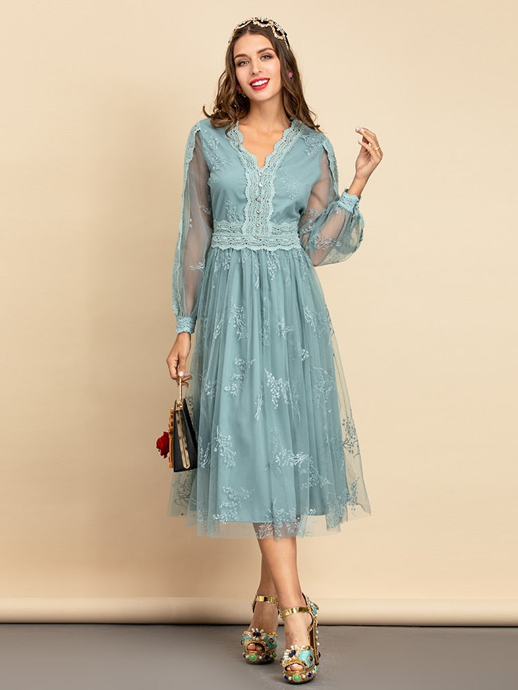 Vintage Mesh Dress Threads & Bond