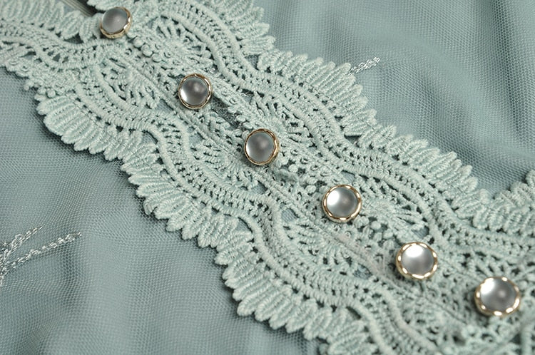 Vintage Mesh Dress Threads & Bond