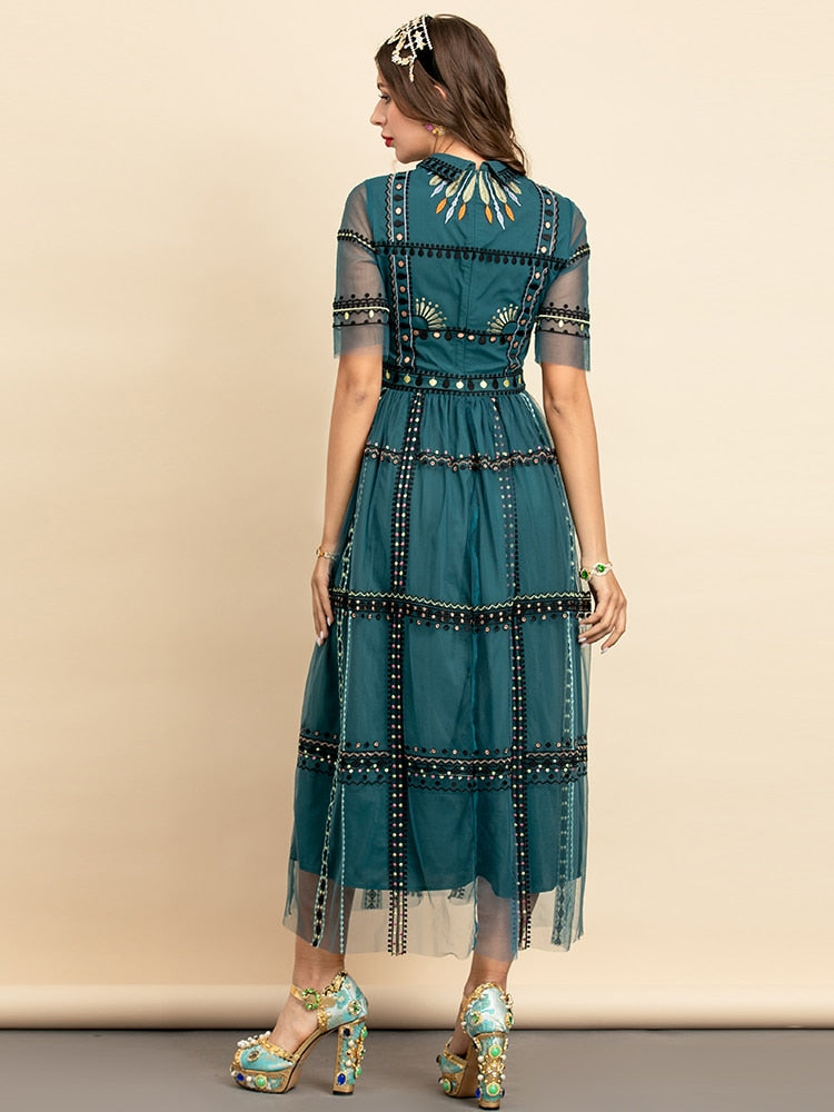 Imperial Midi Dress Threads & Bond