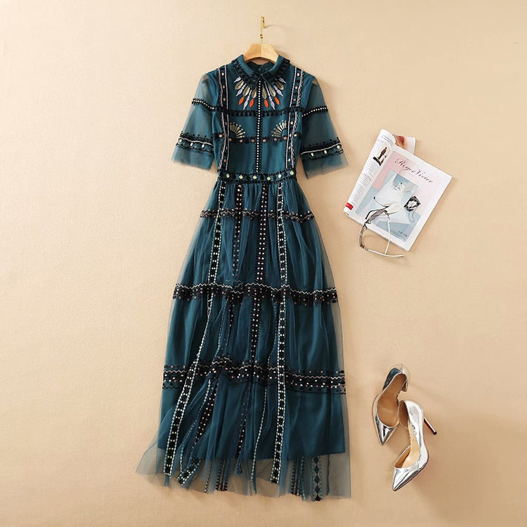 Imperial Midi Dress Threads & Bond