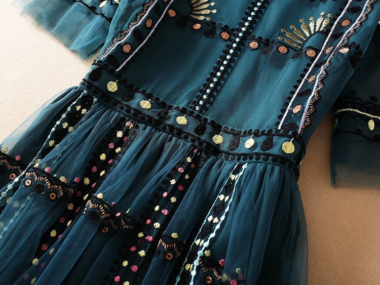 Imperial Midi Dress Threads & Bond