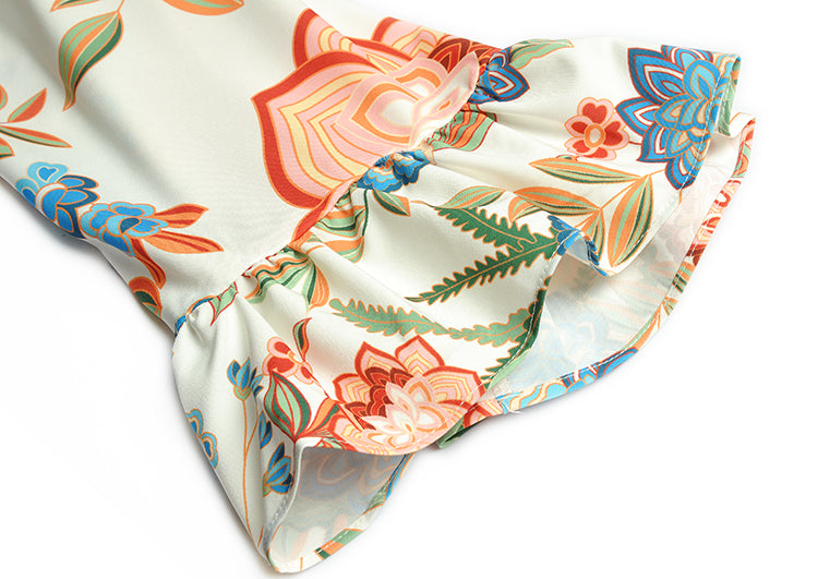 Mala Designer Ruffle Dress Threads & Bond
