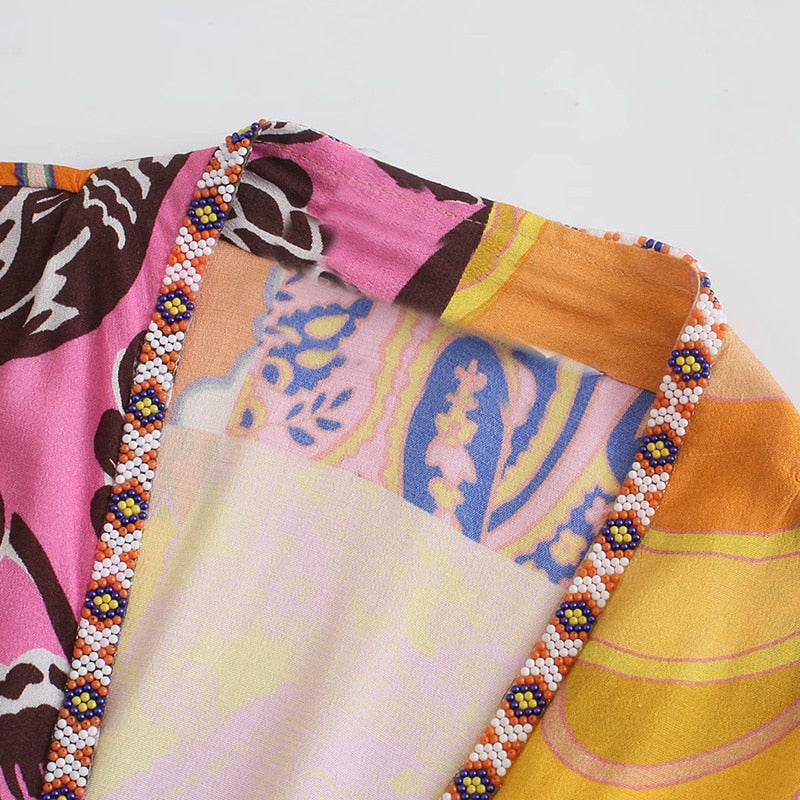 Chic Madam Kimono Dress Threads & Bond