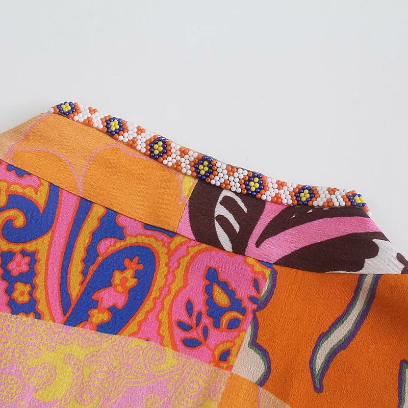 Chic Madam Kimono Dress Threads & Bond