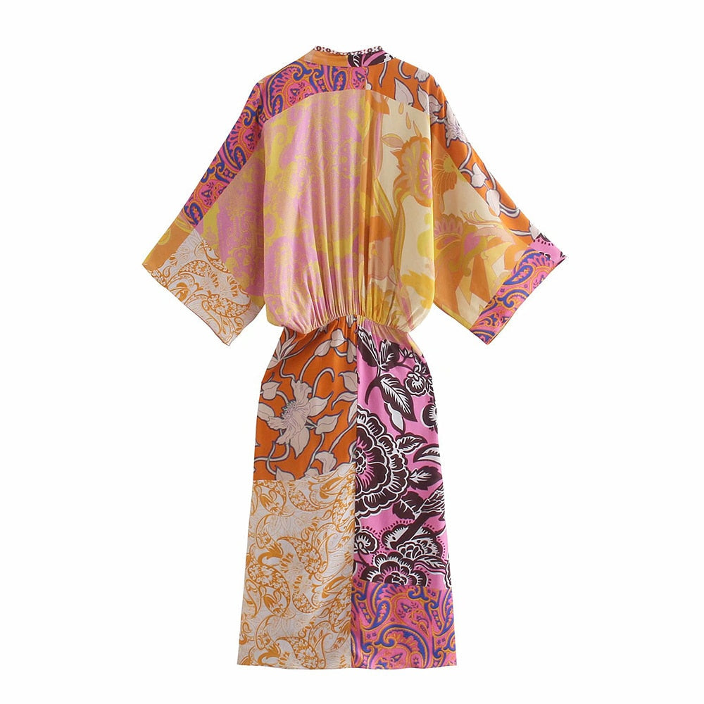 Chic Madam Kimono Dress Threads & Bond