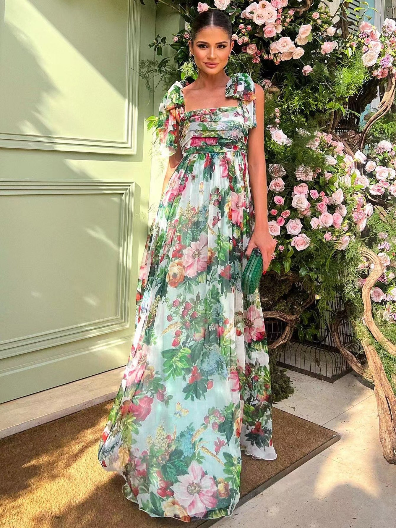Zoya Chiffon Dress Threads & Bond