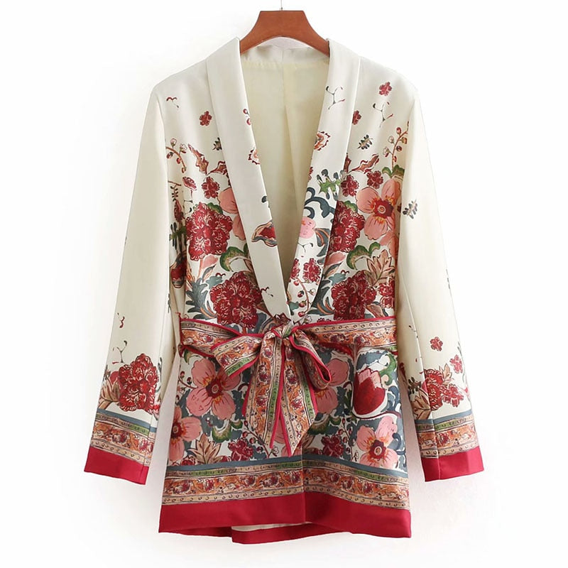 Retro Floral 2 Piece Set Threads & Bond