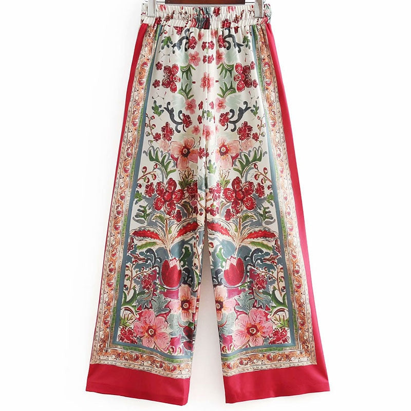Retro Floral 2 Piece Set Threads & Bond