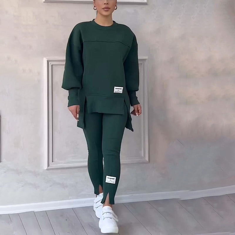 Haley | Casual Sweatshirt Leggings Set