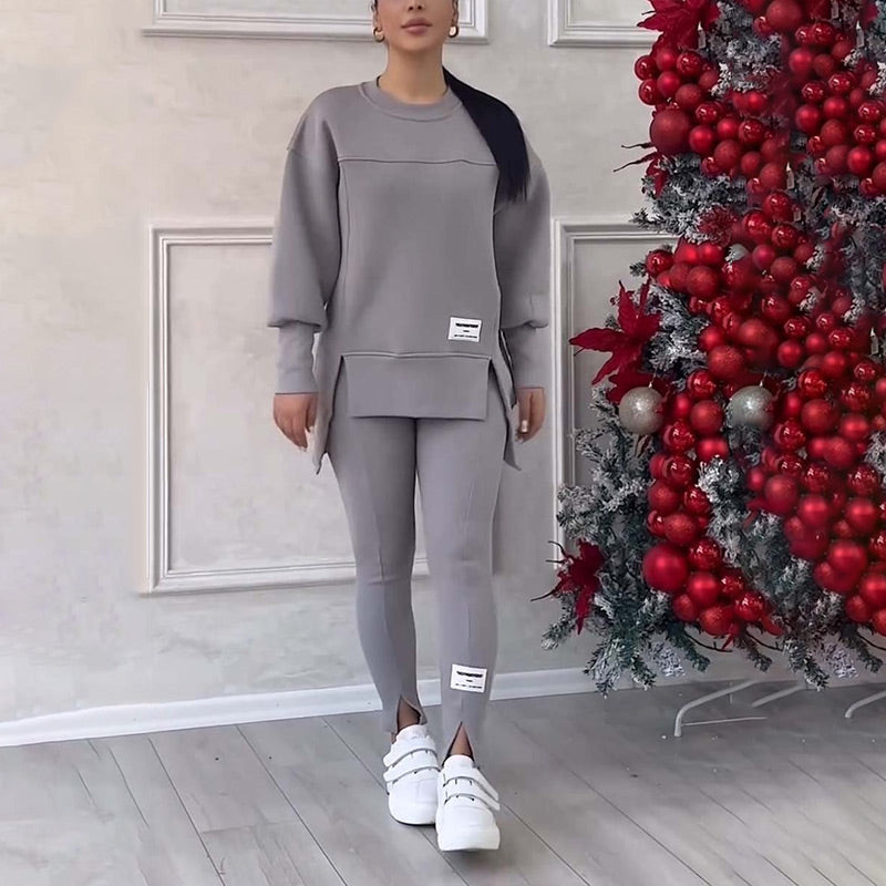 Haley | Casual Sweatshirt Leggings Set