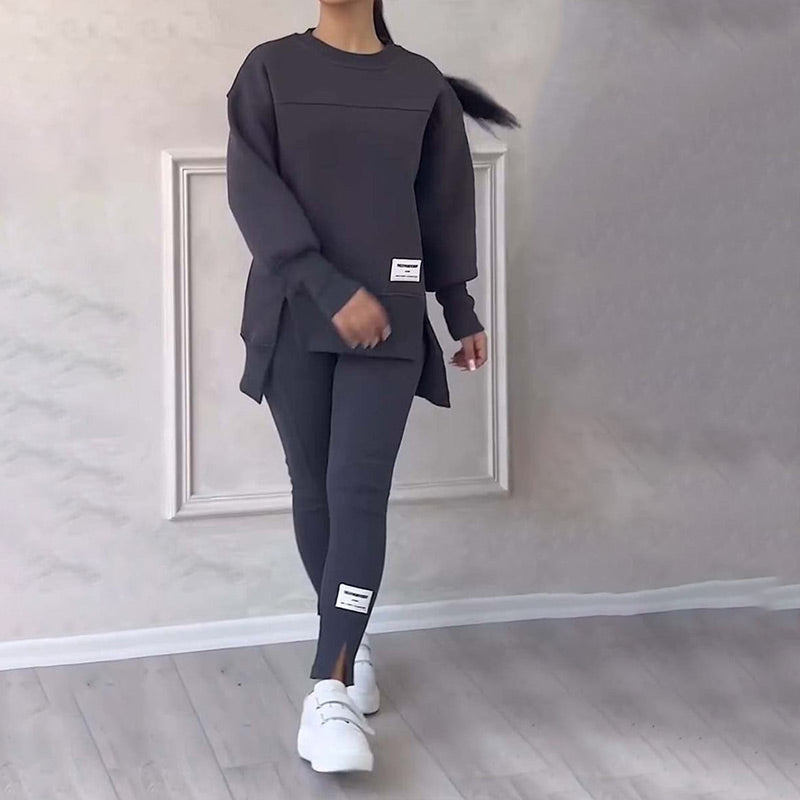 Haley | Casual Sweatshirt Leggings Set