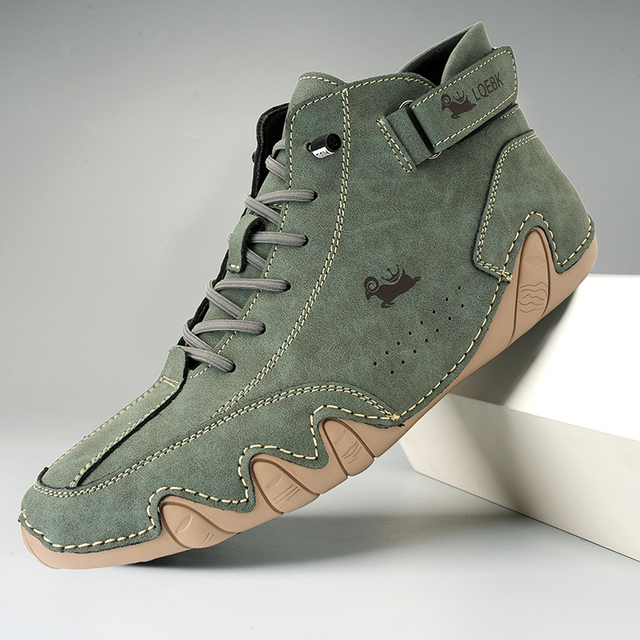 Zion | Comfortable unisex barefoot shoes crafted from genuine leather