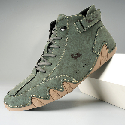 Zion | Comfortable unisex barefoot shoes crafted from genuine leather