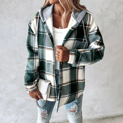 Mia | Lined plaid Jacket