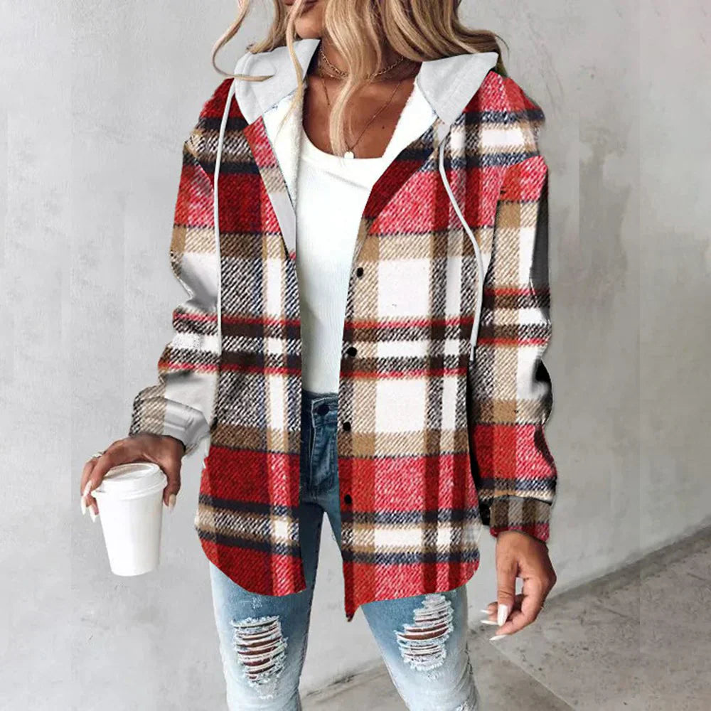 Mia | Lined plaid Jacket