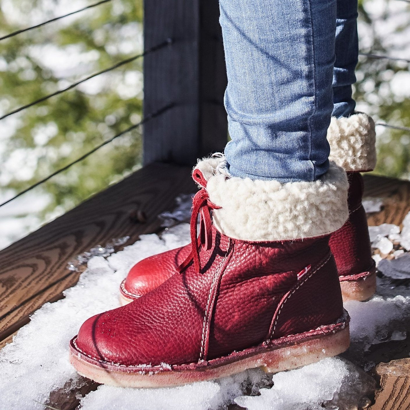 Mila | Waterproof Boot With Wool Lining Boots