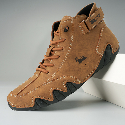 Zion | Comfortable unisex barefoot shoes crafted from genuine leather