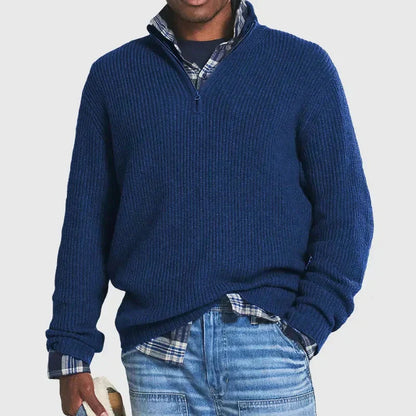 PHILIP - COMFORTABLE ZIP-UP SWEATER