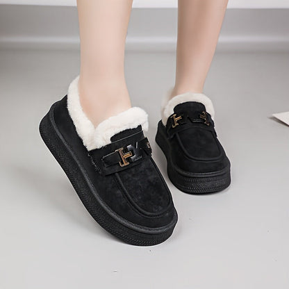 Nora | Low Top Fluffy Slippers