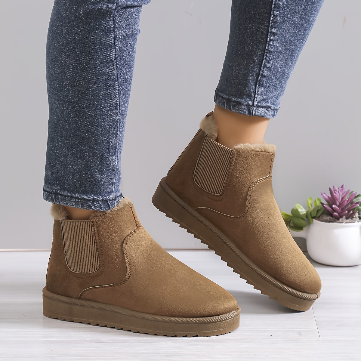 Lily | Fleece Ladies' Boots