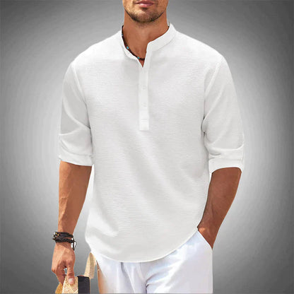 AMALFI - Stand Collar Shirt