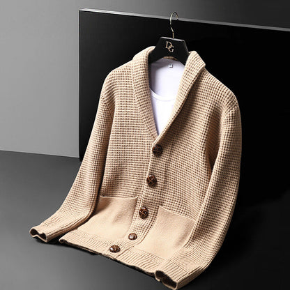 Raymon | Aspen Spliced Wool Cardigan