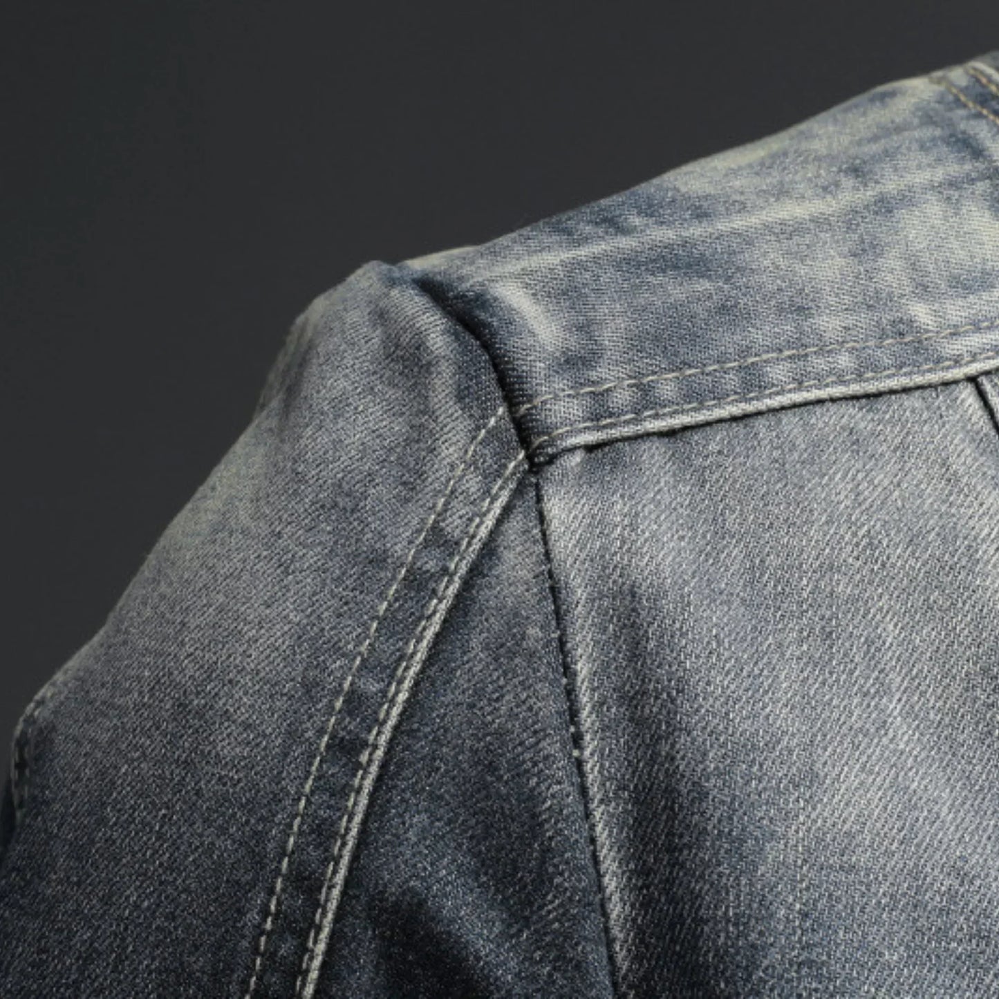 Greg | Biker Jean Jacket