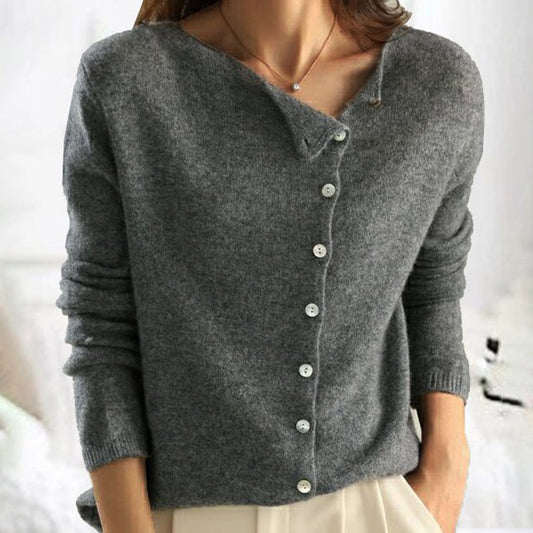 Jade - Elegant wool cardigan