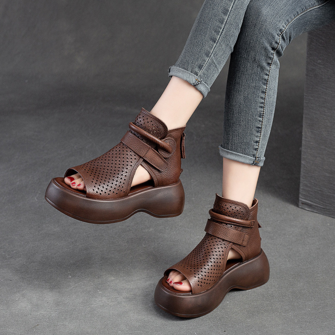 Mia | Orthopedic Leather Sandals