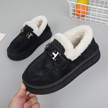 Nora | Low Top Fluffy Slippers