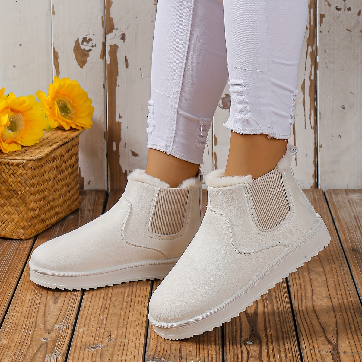 Lily | Fleece Ladies' Boots