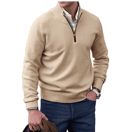 David | Elegant Zip Sweater