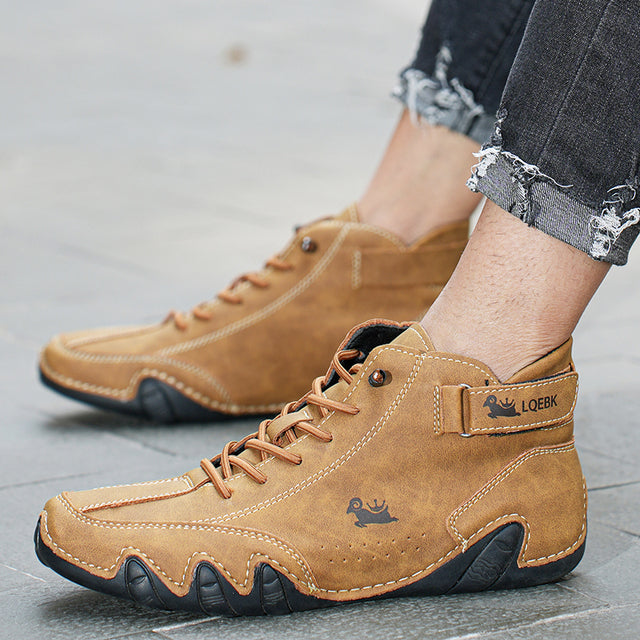 Zion | Comfortable unisex barefoot shoes crafted from genuine leather