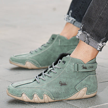 Zion | Comfortable unisex barefoot shoes crafted from genuine leather