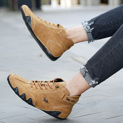 Zion | Comfortable unisex barefoot shoes crafted from genuine leather