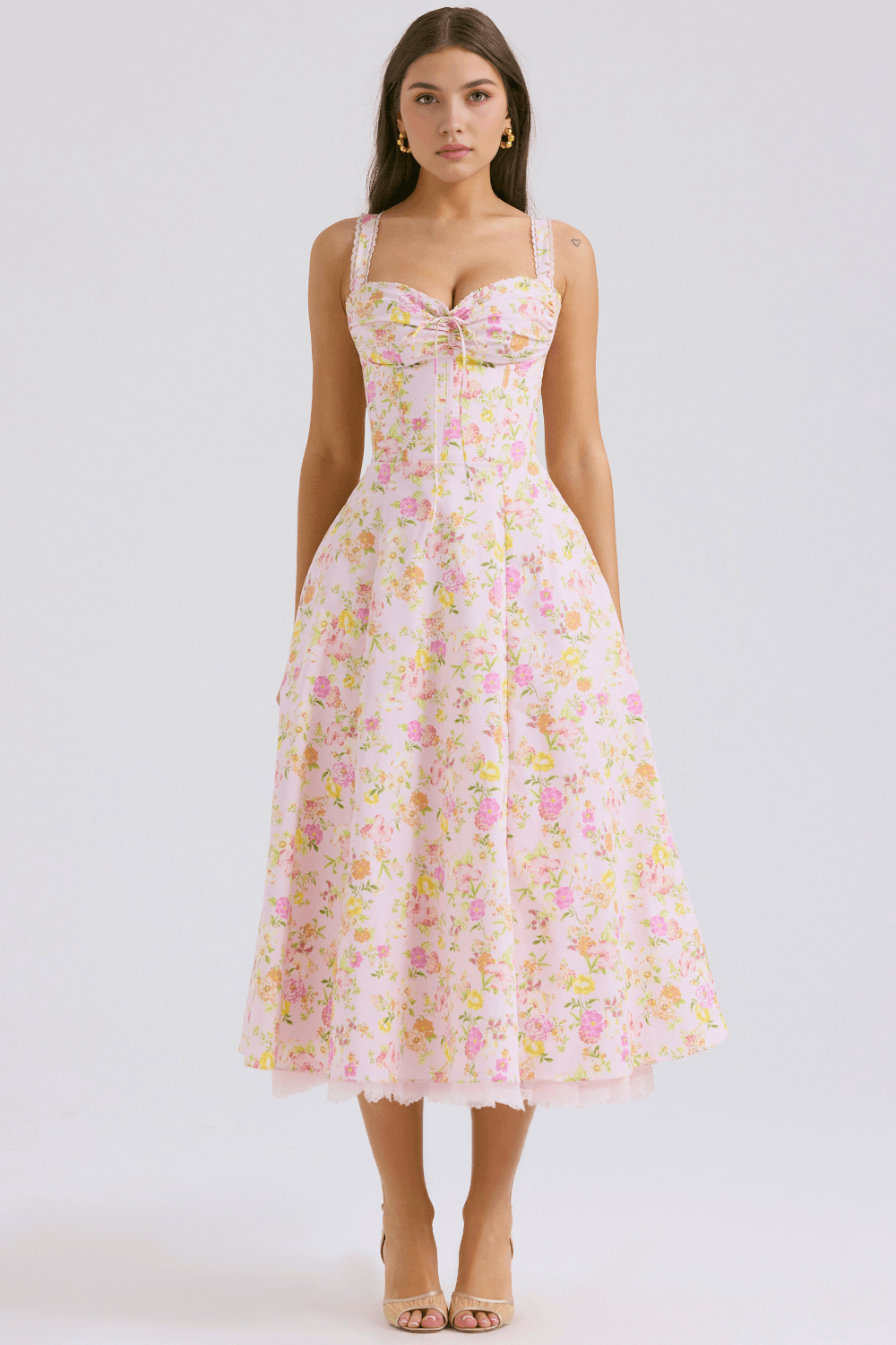 Valentina Lace Bustier Dress