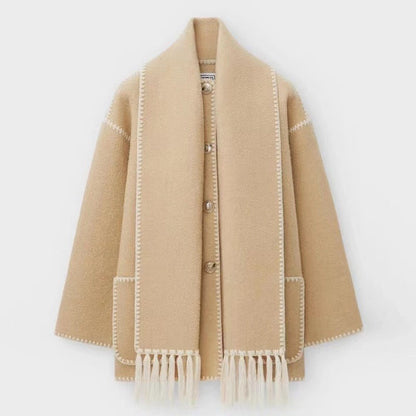 Viona | Comfortable Wool Mantel Jacket