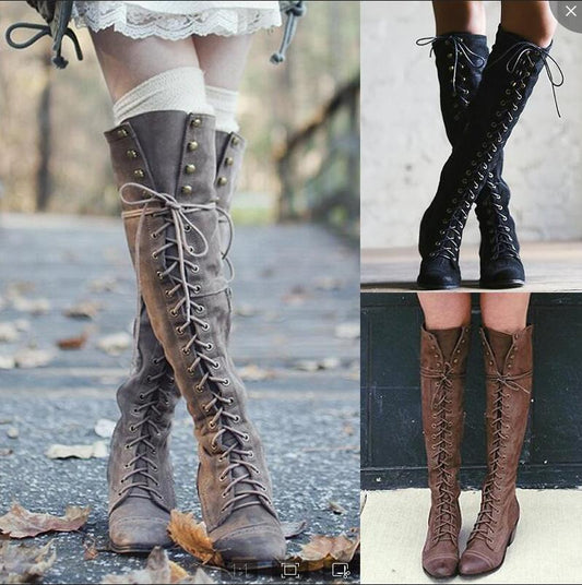 Irine | Medieval Knight Boots for Women