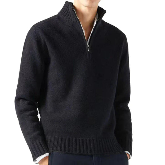 JOSHUA - COMFORTABLE ZIP-UP SWEATER