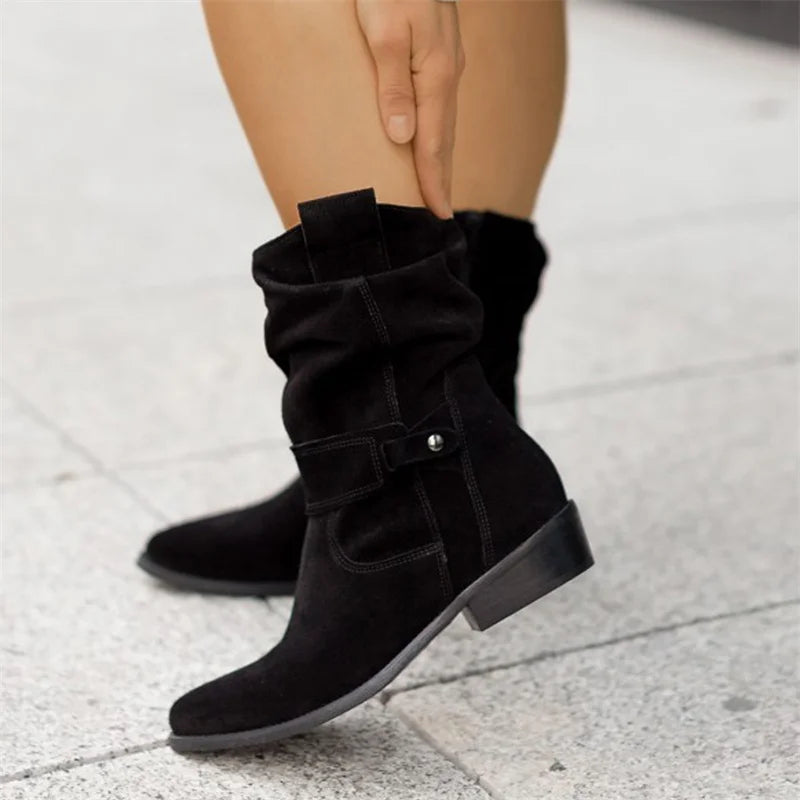 Eden | Suede Leather Boots