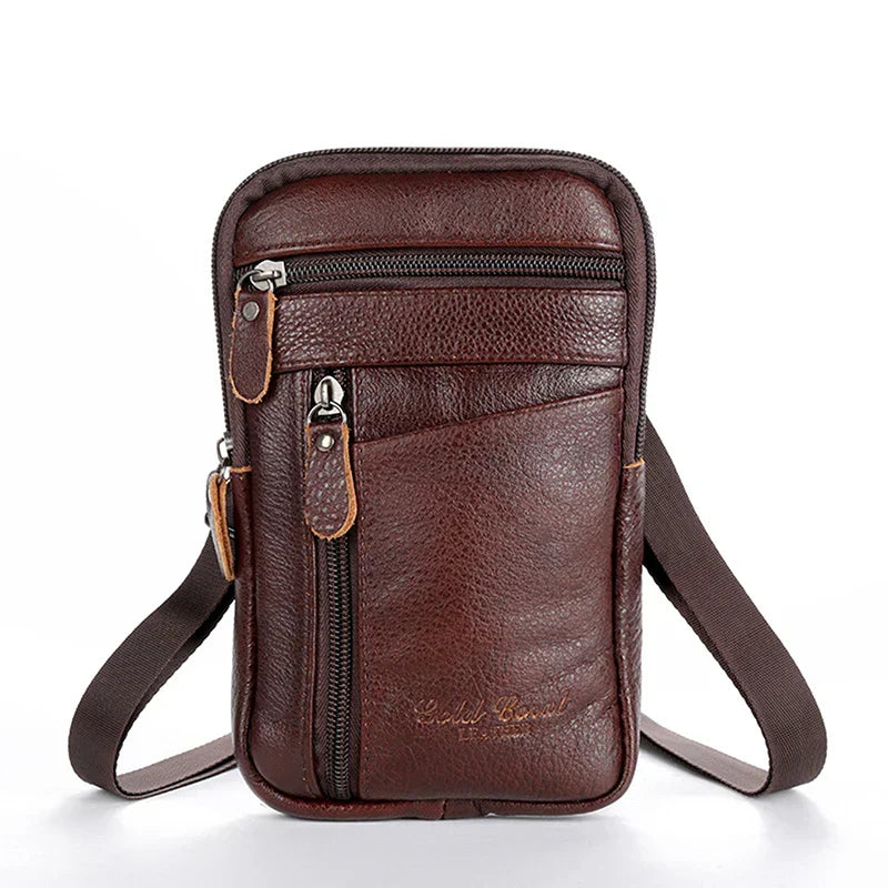 Geoffrey | Small Leather Bag