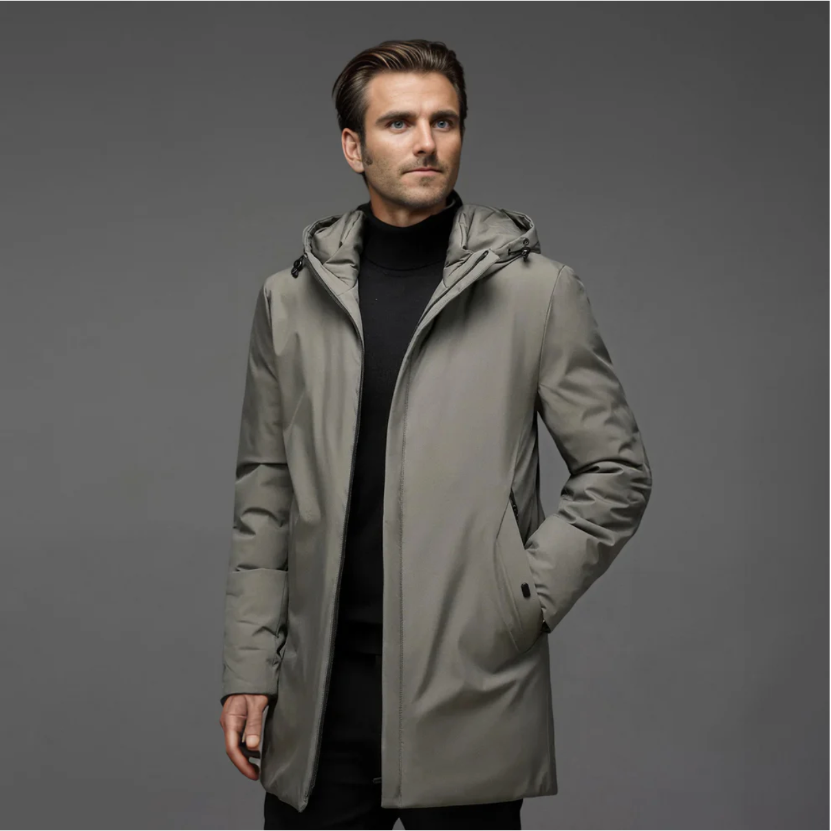 Ronny | Hooded Winter Down Jacket