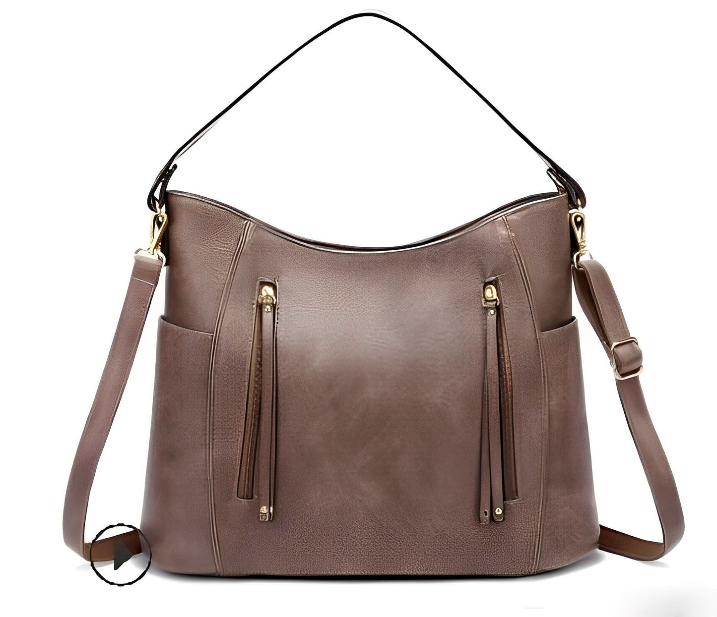 Georgia | Stylish vintage leather bag