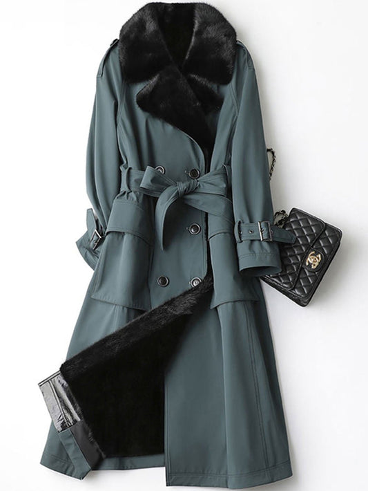 Aiden Double Breasted Belt Coat