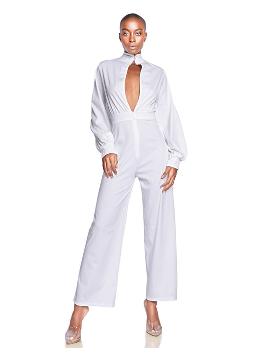 Ani White Jumpsuit